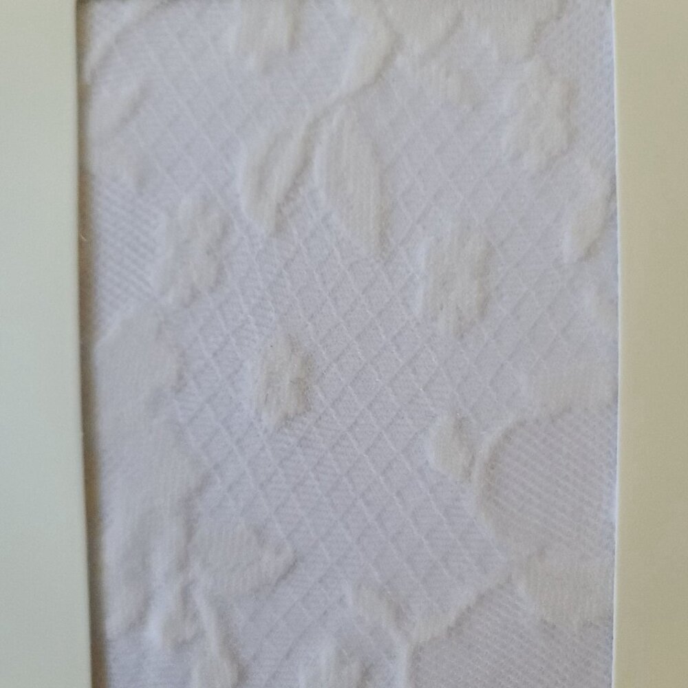 Anthropologie Womens Lace Floral Tights Sz M Cream Made in Italy Flirty NEW - Picture 7 of 7